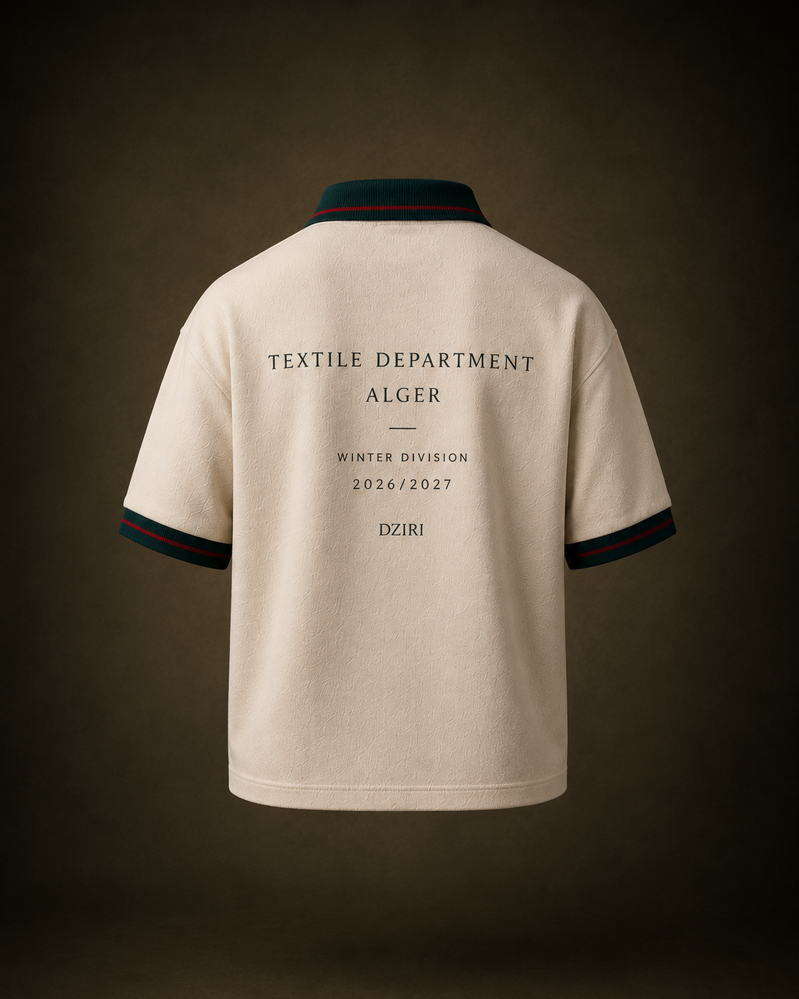 DZR27-002 Archive Polo — collection Hiver 2027 DZIRI